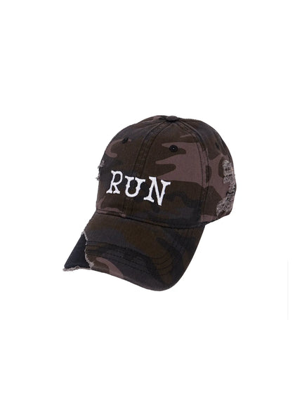 Vintage Camo Embroirdered Cap CM520