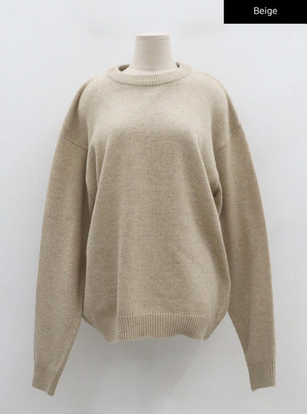 Round Neck Knit Unisex CN18