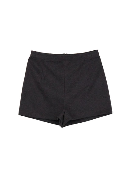classic-solid-shorts-cn416 / Dark gray