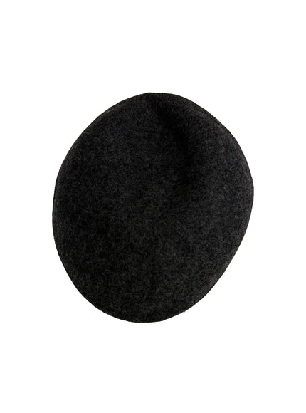 classic-wool-blend-beret-cn504 / Dark gray