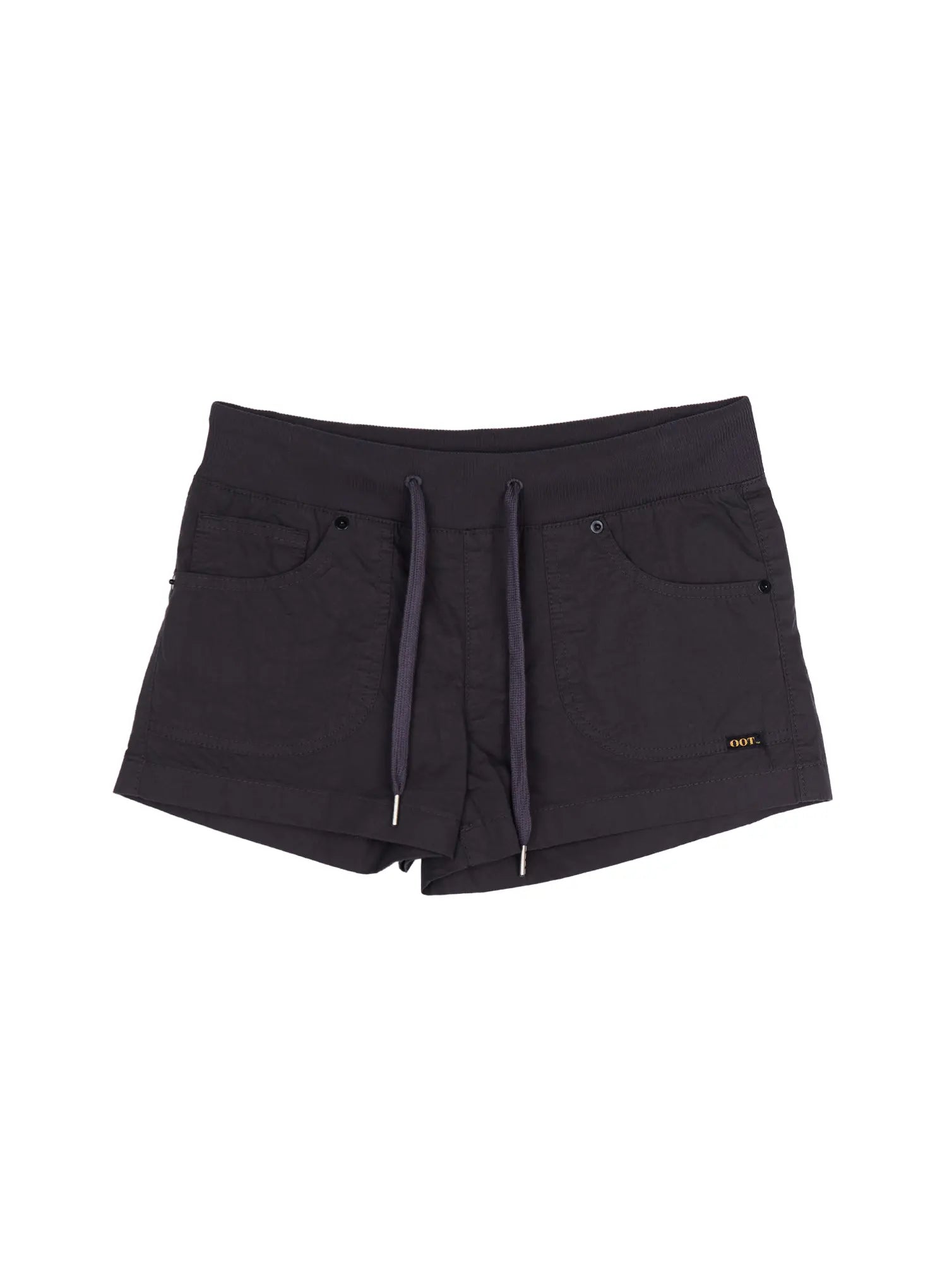 elastic-waist-utility-shorts-cu502 / Dark gray