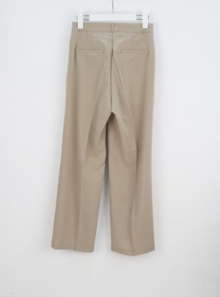 Wide Basic Tailored Pants OY310