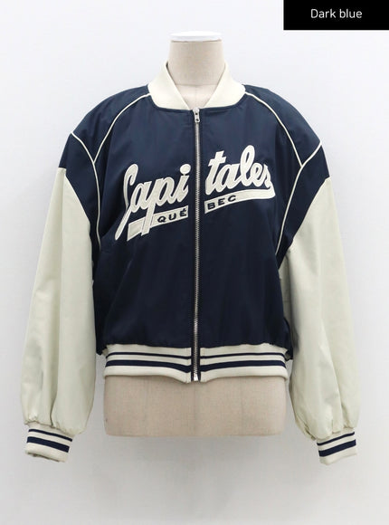 Graphic Bomber Jacket CM308