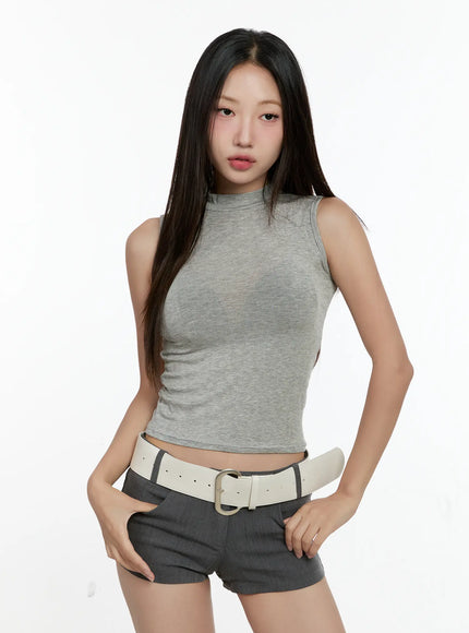 Mock Neck Tank Top CG501