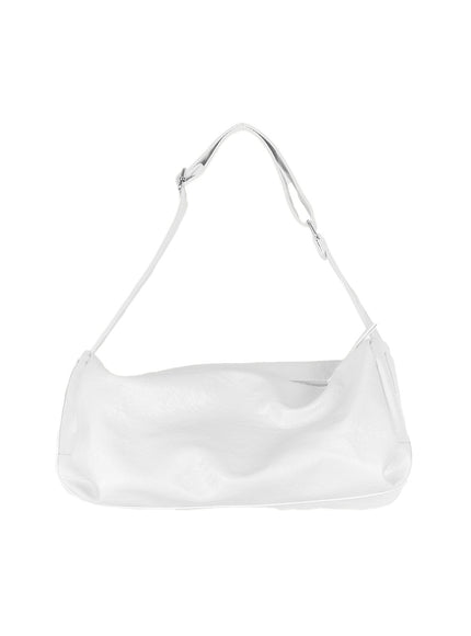 Faux Leather Shoulder Bag CF518