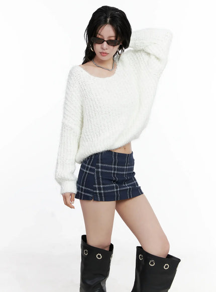 cozy-knit-sweater-cs510 / White
