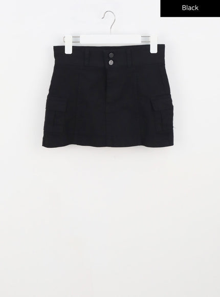 Pocket Mini Skirt CA321