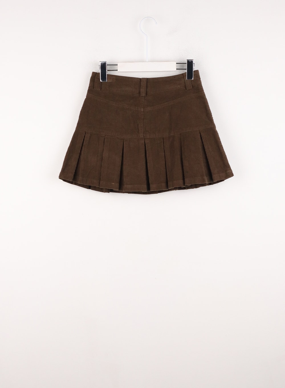 Brown pleated outlet tennis skirt