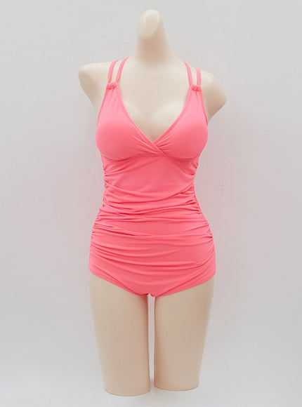 Double Banded One-Piece Swimsuit IJ13