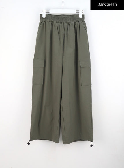 Wide Cargo Track Pants CY308