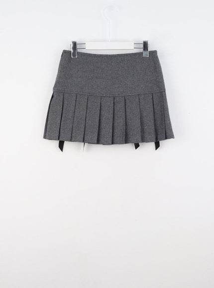 ribbon-pleated-mini-skirt-cs320