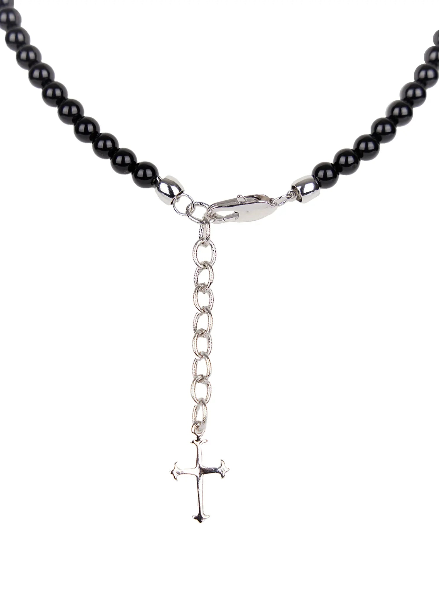 elegant-beaded-pendant-necklace-black-cn511