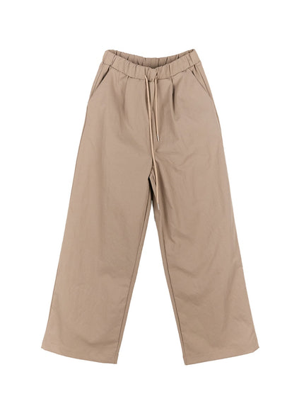 essential-wide-fit-sweatpants-cf511 / Beige