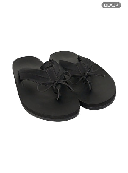 ribbon-sandals-ol430 / Black