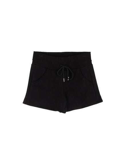 cozy-sweat-shorts-cj513 / Black