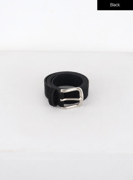 vintage-suede-belt-cd322 / Black