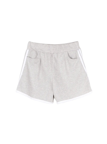chic-track-training-shorts-cy518 / Gray
