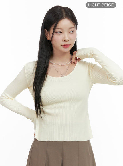 slimline-strap-accent-top-os411 / Light beige