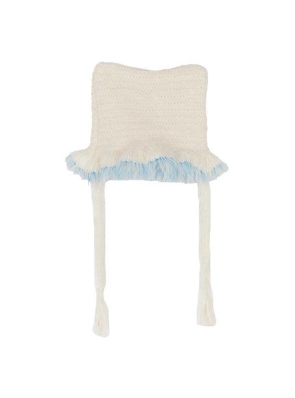 Delilah Cat-Ear Faux Fur Beanie CO521