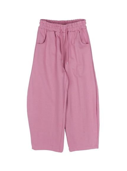 wide-leg-sweatpants-cy506 / Pink
