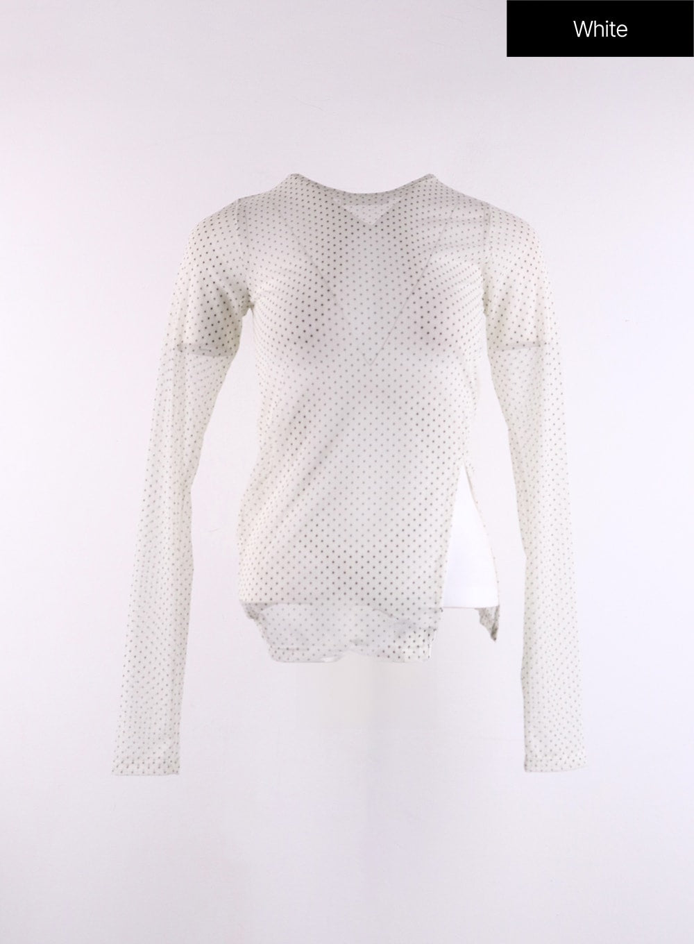 White Fishnet Shirt -  Canada