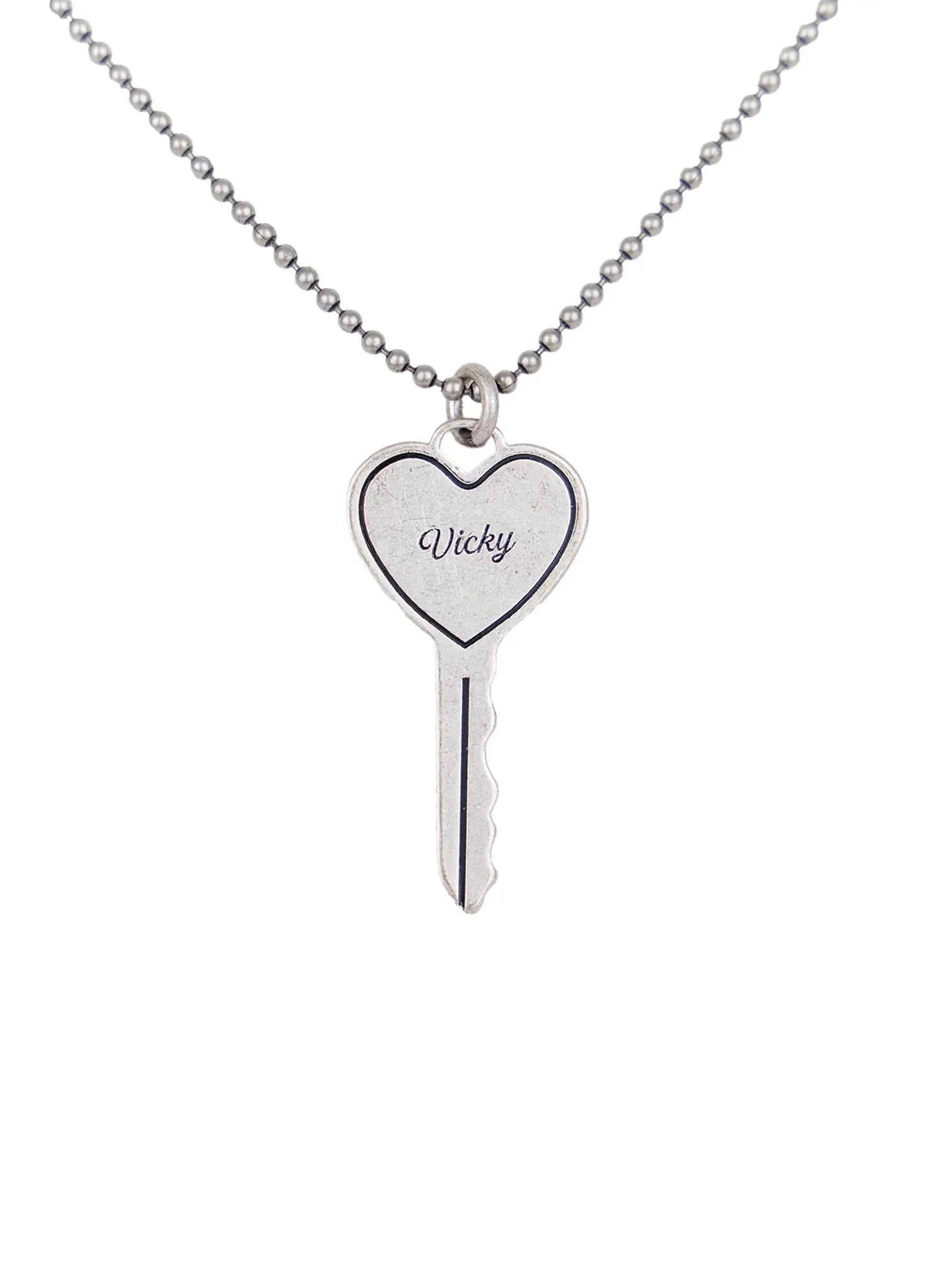 Vintage Key Charm Necklace CN511