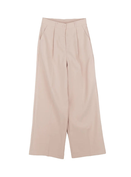 Classic Pleated Wide Trousers CN518