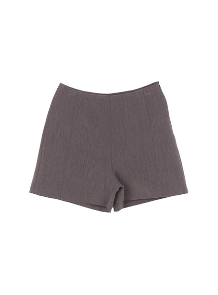essential-high-rise-comfort-shorts-cy515 / Dark gray