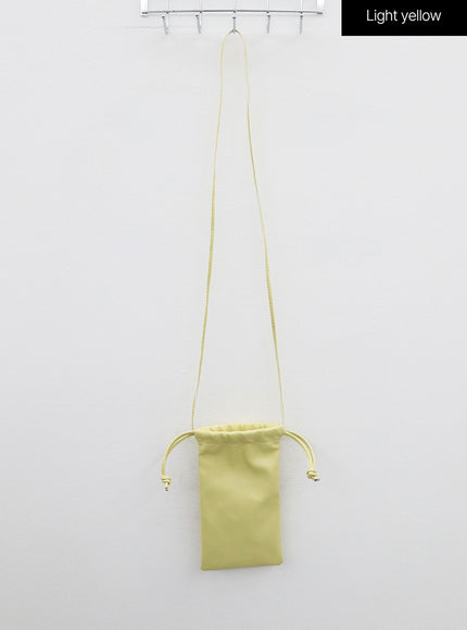 Square Faux Leather Mini Bag BF323