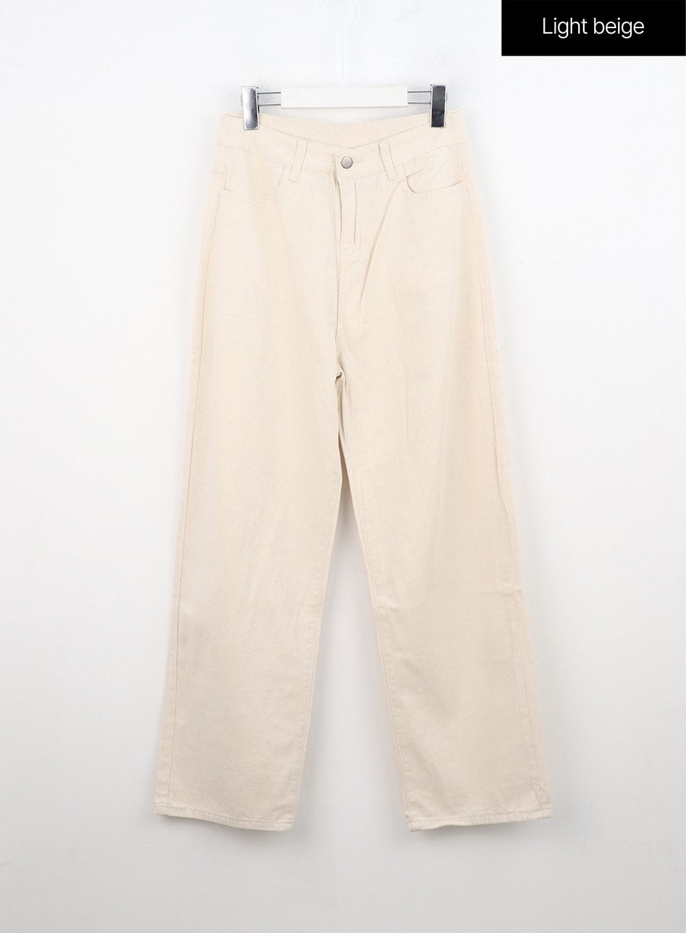 Solid Wide Fit Pants ON313