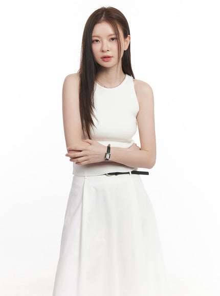 Classic Cut-Out Tank Top CA501
