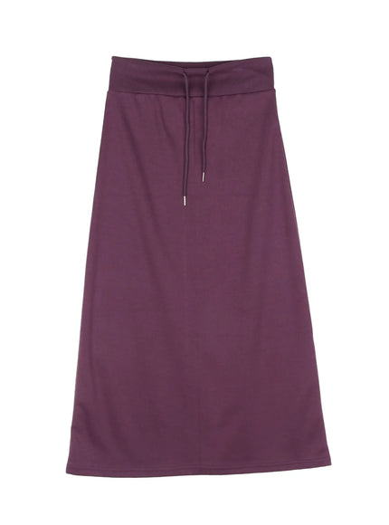 comfy-maxi-skirt-cj515 / Purple