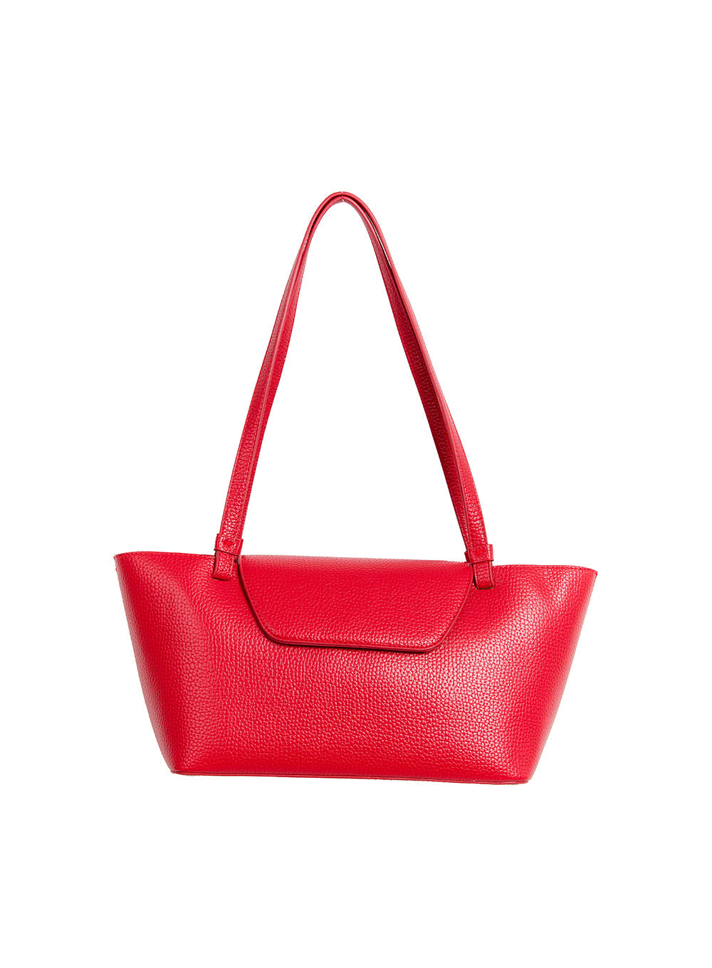 basket-shape-shoulder-bag-cf503 / Red