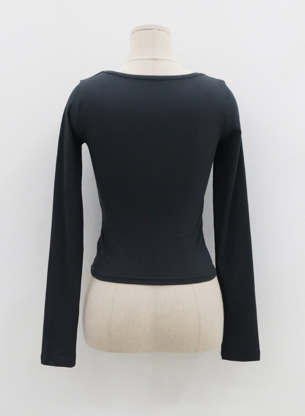 Square Crop Long Sleeve T-Shirt CS13