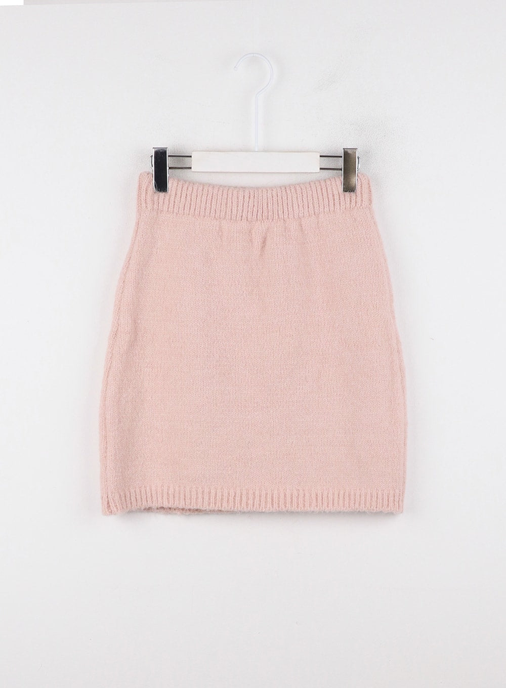 Hot pink outlet knit skirt