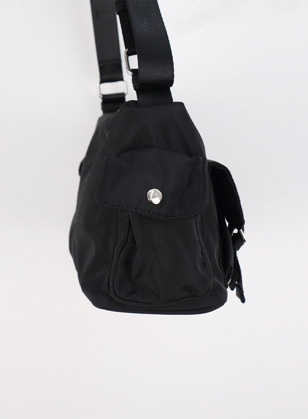 Nylon Pocket Shoulder Bag CO311