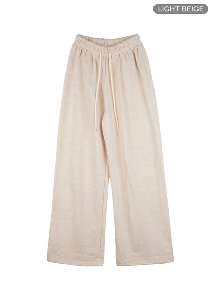 casual-wide-fit-sweatpants-os416 / Light beige