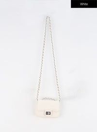 faux-leather-crossbody-bag-in317 / White