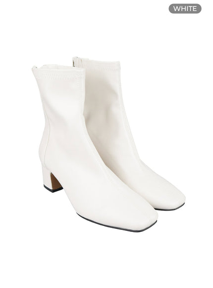 streamline-zip-up-boots-os411 / White