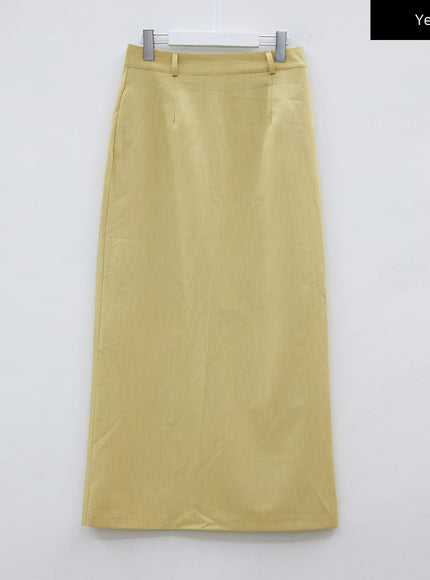 Tailored Maxi Skirt CJ08