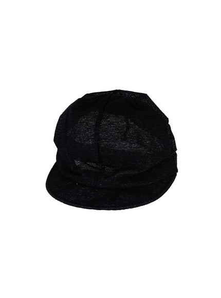 chic-knit-sailor-cap-ca522 / Black