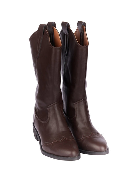 Mid-Calf Western Boots CF520