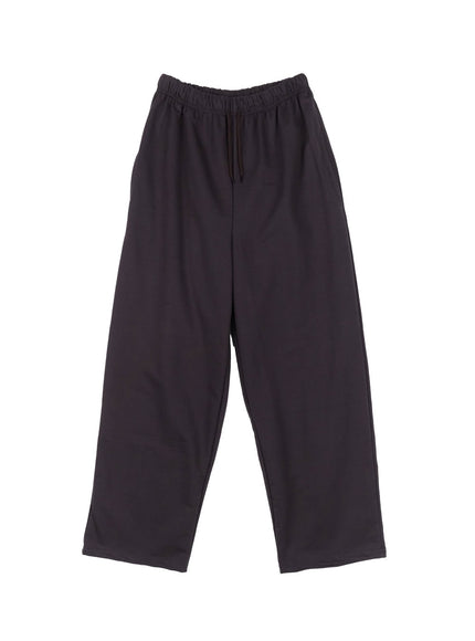 soft-cotton-graphic-sweatpants-cf514 / Dark gray