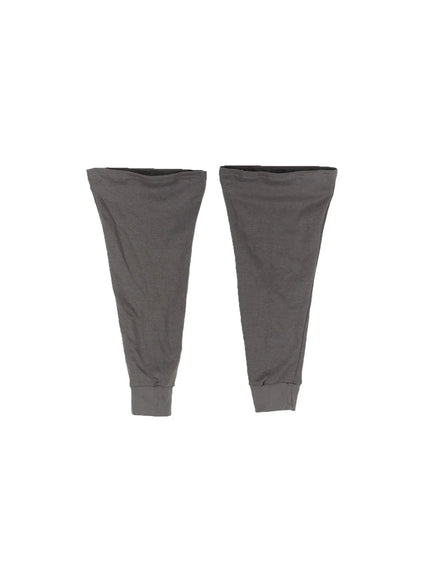 chic-black-bootcut-leg-warmers-cg515 / Dark gray