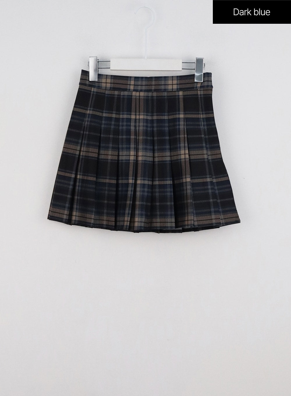 check-pleated-mini-skirt-ig312