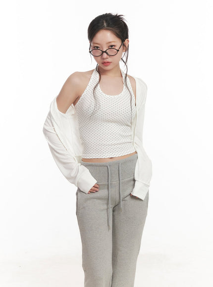 soft-touch-basic-cardigan-ca525 / Light beige