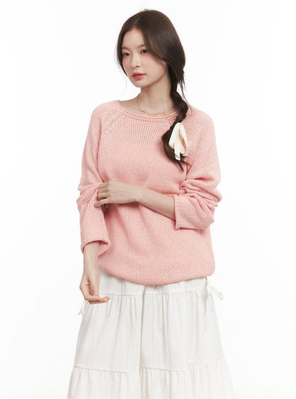 Cozy Loose-Fit Knit Sweater  CM511