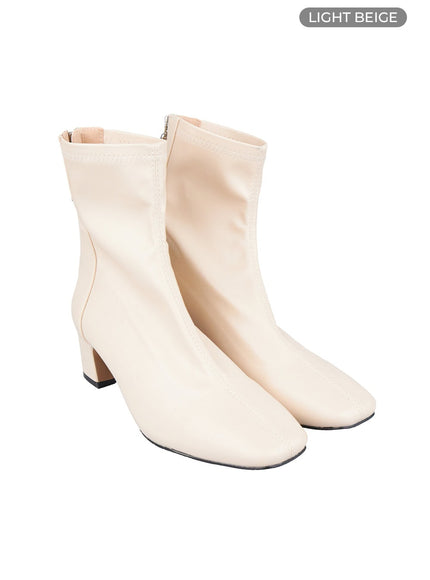 streamline-zip-up-boots-os411 / Light beige