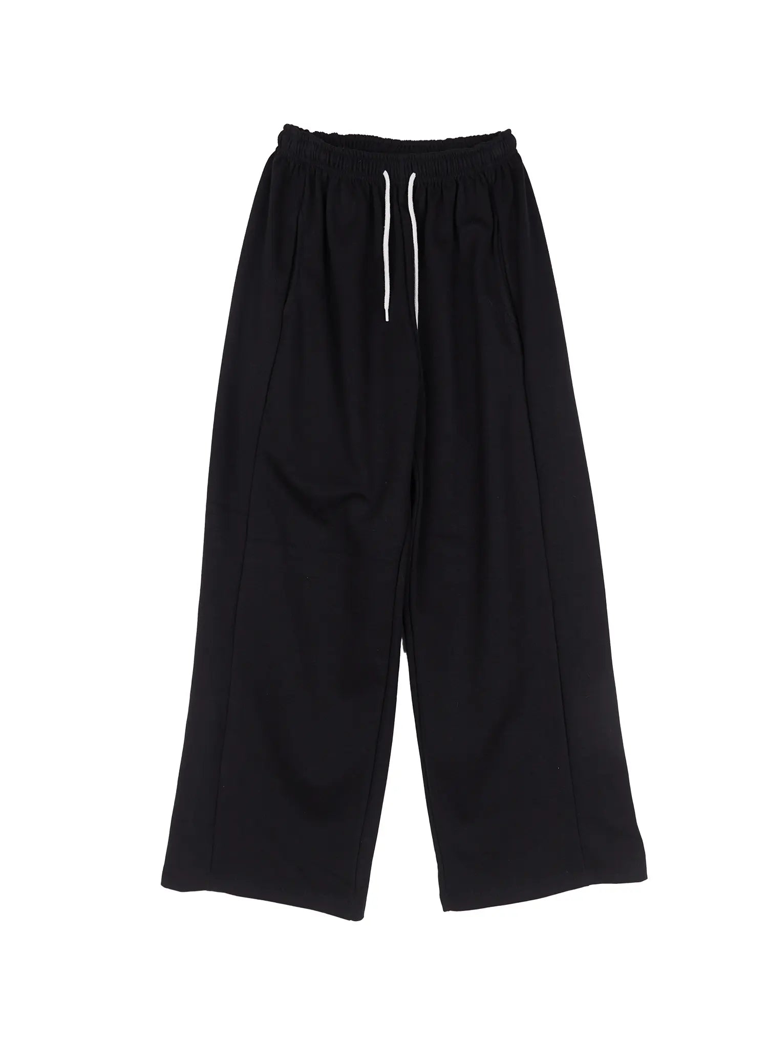 wide-leg-sweatpants-cl514 / Black