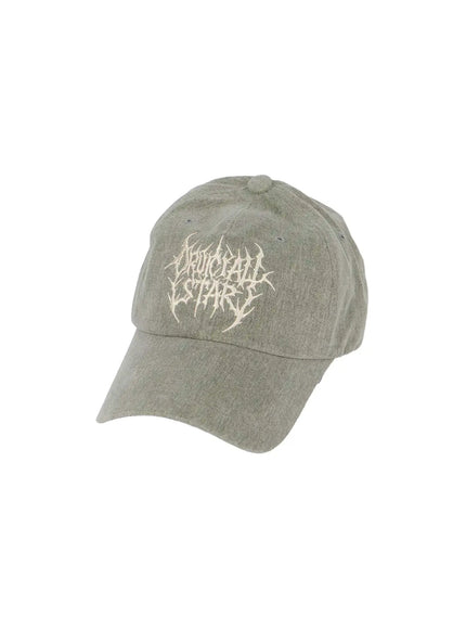 basic-graphic-embroidered-cap-cj501 / Dark green